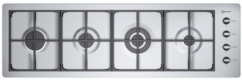 Neff T29V35 Встроенный Gas hob Нержавеющая сталь плита