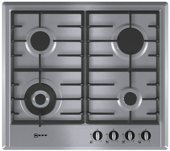 Neff T22S46 built-in Gas Stainless steel hob