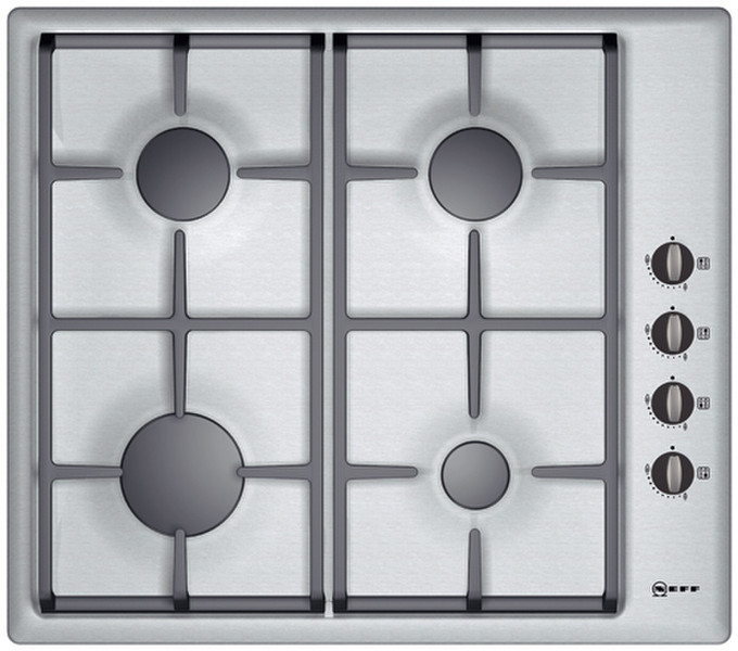 Neff T21S36N1 built-in Gas hob Stainless steel hob