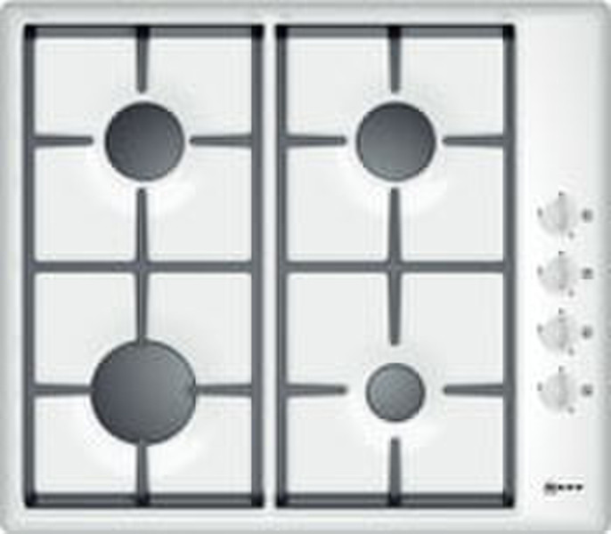 Neff T21S36W1 built-in Gas hob White hob