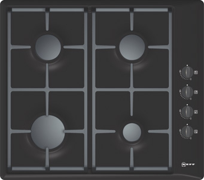 Neff T21S36S1 Встроенный Gas hob Черный плита