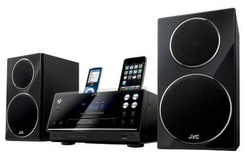 JVC UX-F3BE Micro-Set 60W Schwarz