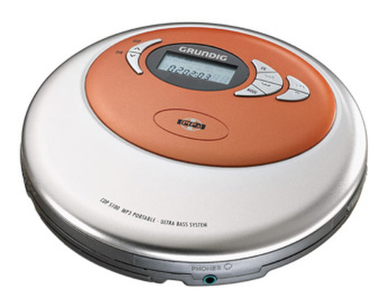 Grundig CDP 5100 SPCD Portable CD player Silber
