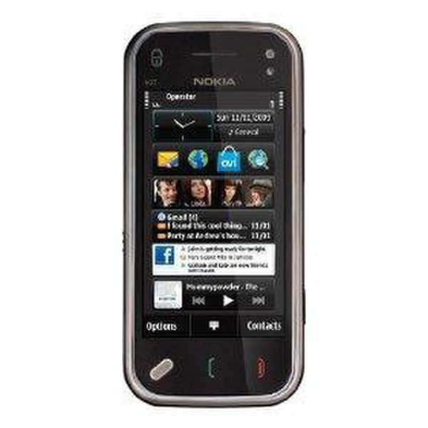 Nokia N97 mini Одна SIM-карта Черный смартфон
