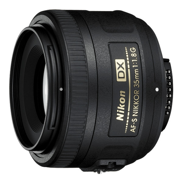 Nikon AF-S DX NIKKOR 35mm f/1.8G SLR Wide lens Черный