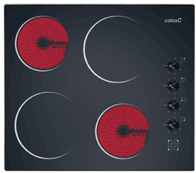 CATA 604 HVI S/M built-in Induction hob Black