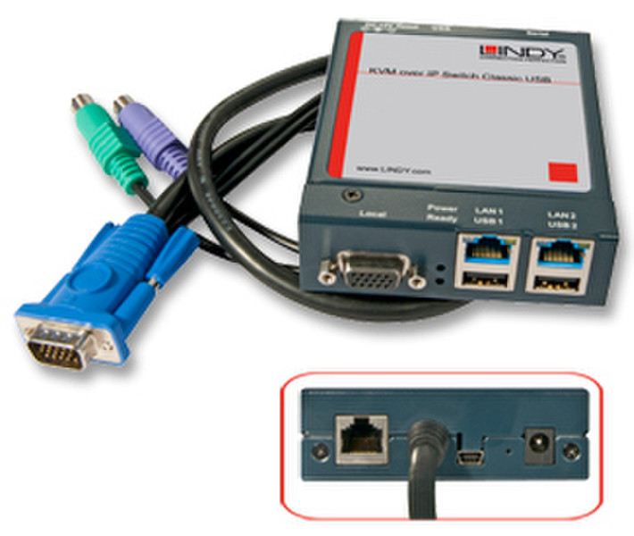 Lindy KVM over IP Switch Classic USB KVM switch