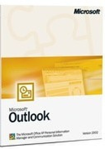 Microsoft Outlook 2002 Document Kit, FR French software manual