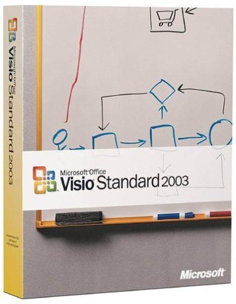 Microsoft Visio Standard 2003 Win32 French Disk Kit MVL CD Visio Viewer