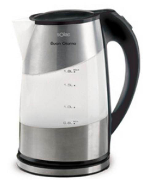 Solac KT5865 1.8L 2000W Stainless steel electric kettle