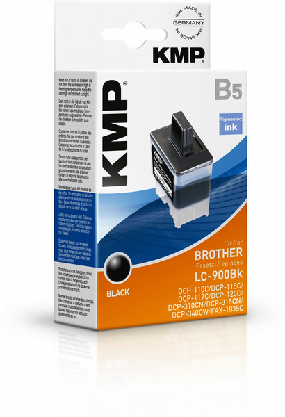 KMP B5 Schwarz Tintenpatrone