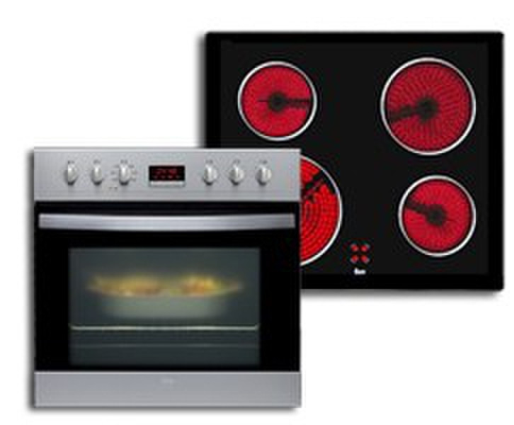 Teka Duetto 635 Inox Induktionskochfeld Electric oven Kochgeräte-Set