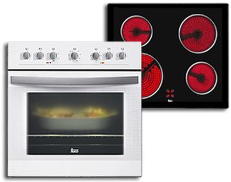 Teka Duetto 610 Blanco Induction hob Electric oven cooking appliances set