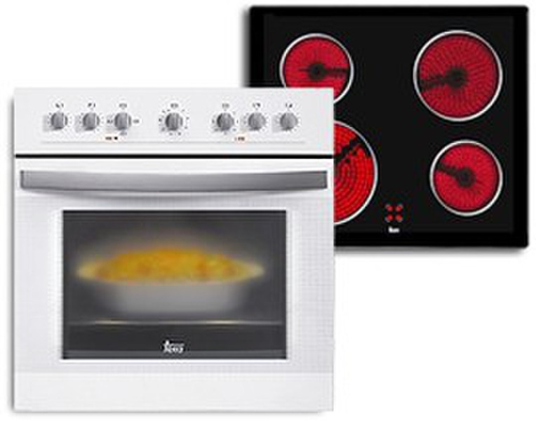 Teka Duetto 510 Blanco Induction hob Electric oven cooking appliances set