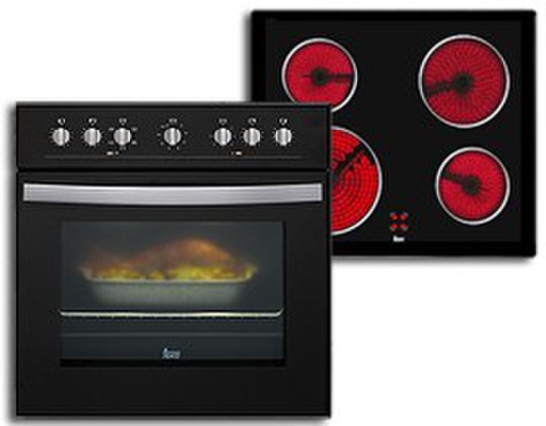Teka Duetto 510 Negro Induction hob Electric oven cooking appliances set