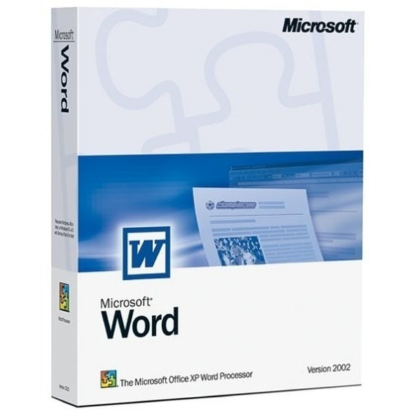 Microsoft Word 2002 Document Pack DEU руководство пользователя для ПО