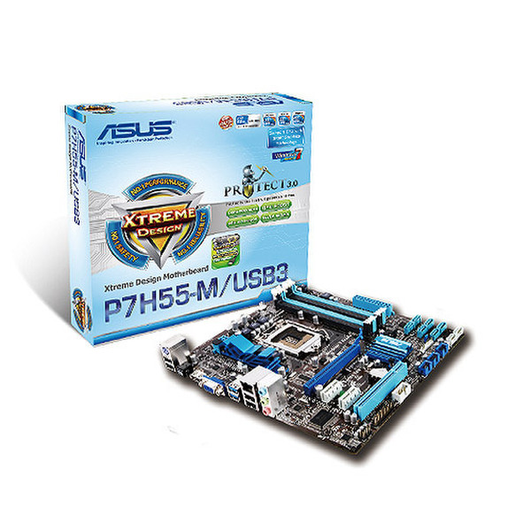 ASUS P7H55-M/USB3 Socket H (LGA 1156) uATX motherboard