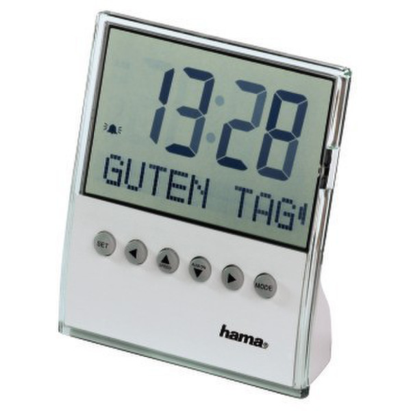 Hama 00104955 White alarm clock