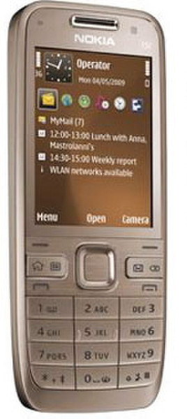 Nokia E52 Одна SIM-карта Золотой смартфон