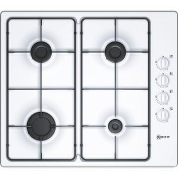 Neff T21S31W1 Встроенный Gas hob Белый плита