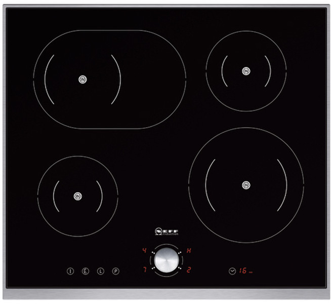 Neff T44T40 Встроенный Induction hob Черный плита