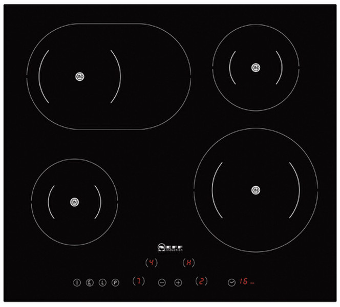 Neff T45D40 Встроенный Induction hob Черный плита