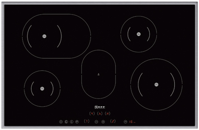 Neff T43D80 Встроенный Induction hob Черный плита