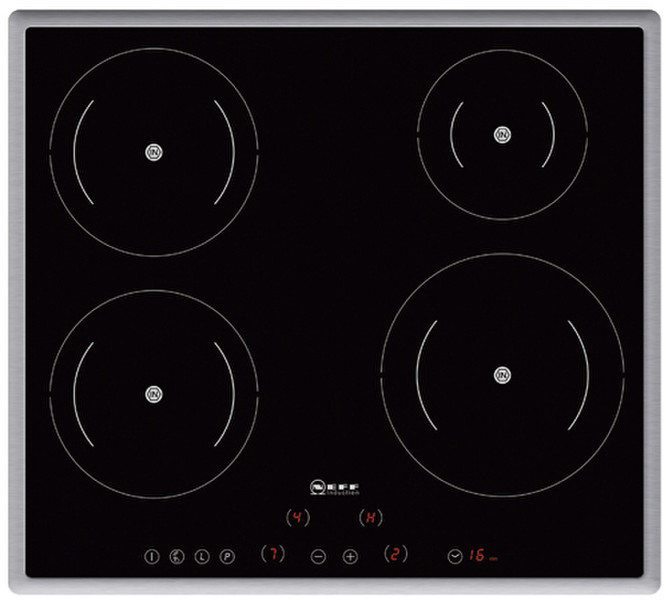 Neff T43D20 built-in Induction hob Black hob