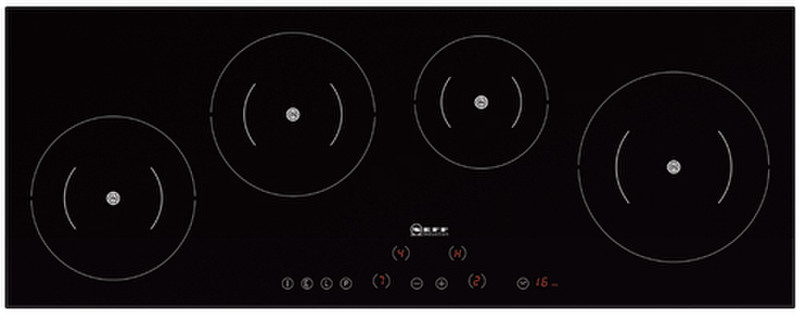 Neff T45P90 Встроенный Induction hob Черный плита