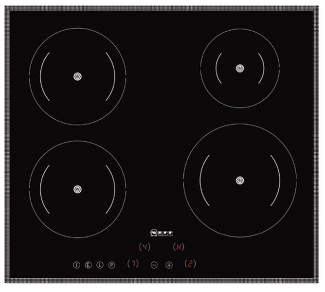 Neff T42D20 Встроенный Induction hob Черный плита