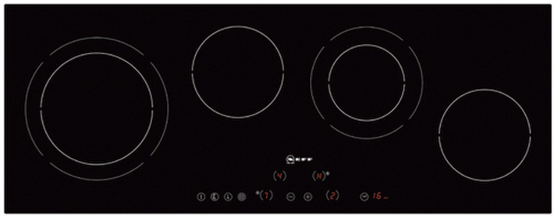 Neff T15P90 Встроенный Induction hob Черный плита