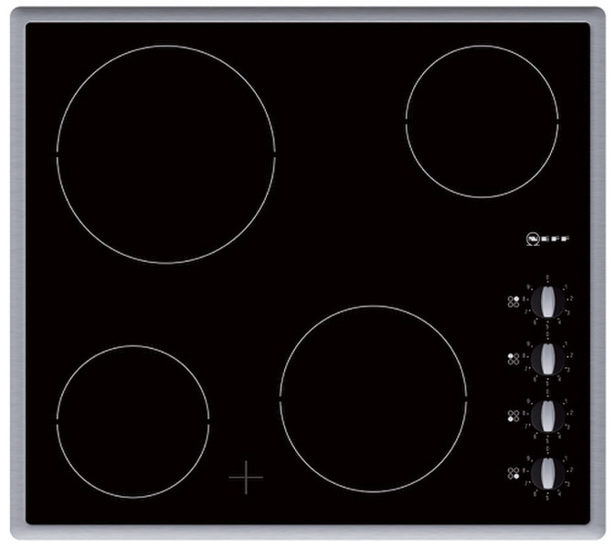 Neff T13K10 Встроенный Induction hob Черный плита