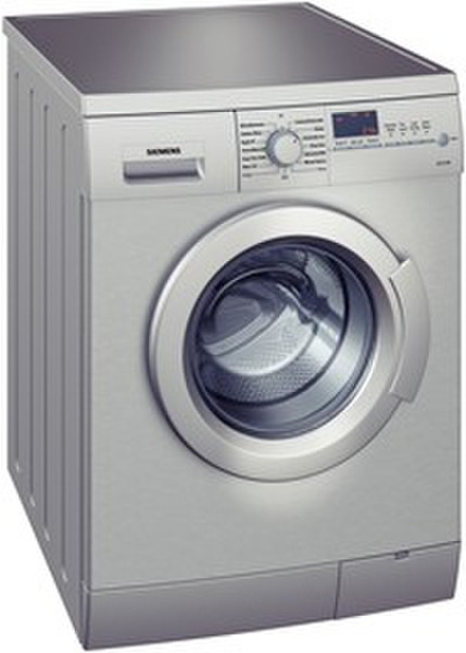 Siemens WM12E46SGB Отдельностоящий Фронтальная загрузка 7кг 1200об/мин Нержавеющая сталь стиральная машина