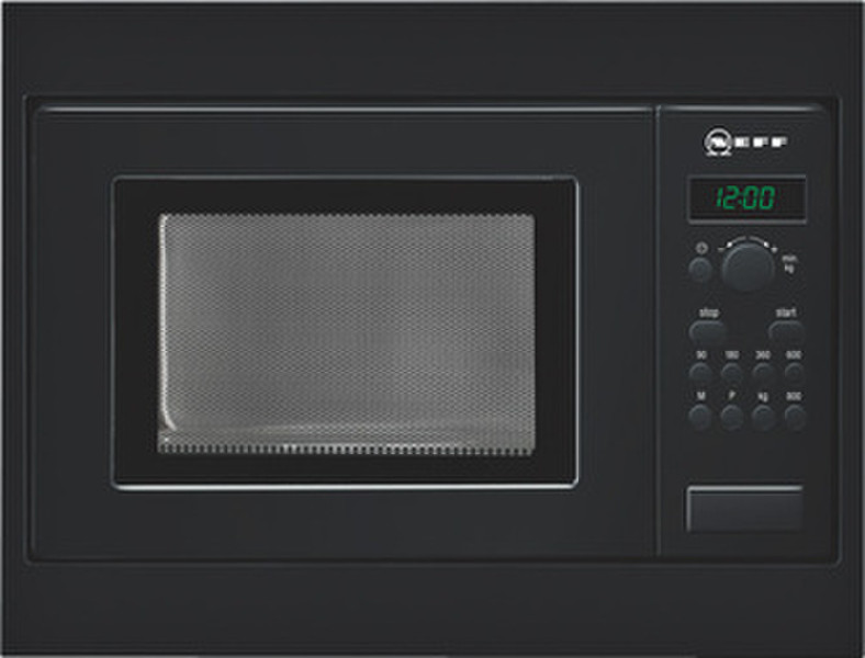 Neff H53W50S0 Встроенный 21л 800Вт Черный микроволновая печь