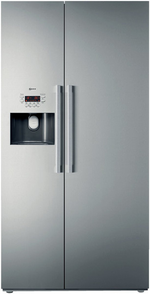 Neff K3990 freestanding 518L Stainless steel side-by-side refrigerator