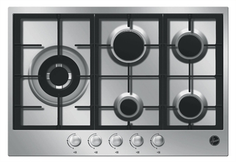 Hoover HGT765XGH built-in Gas hob Stainless steel