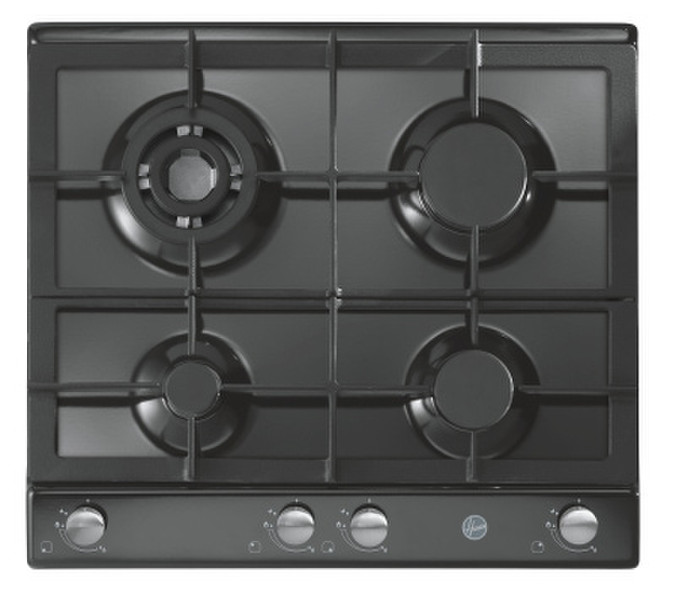 Hoover HGF 6044 BXGH built-in Gas hob Black