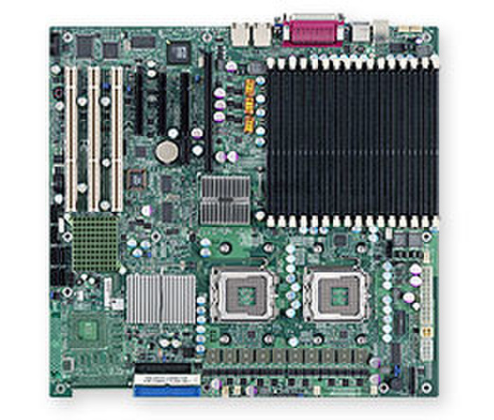 Supermicro MBD-X7DBE+-O Intel 5000P Socket J (LGA 771) Erweitertes ATX Server-/Workstation-Motherboard