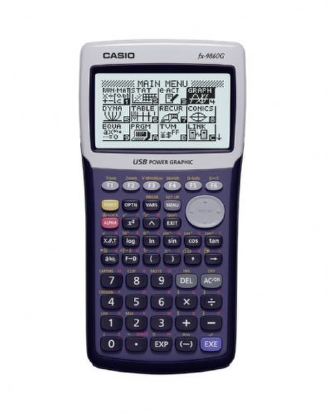 Casio FX-9860G Карман Scientific calculator Черный