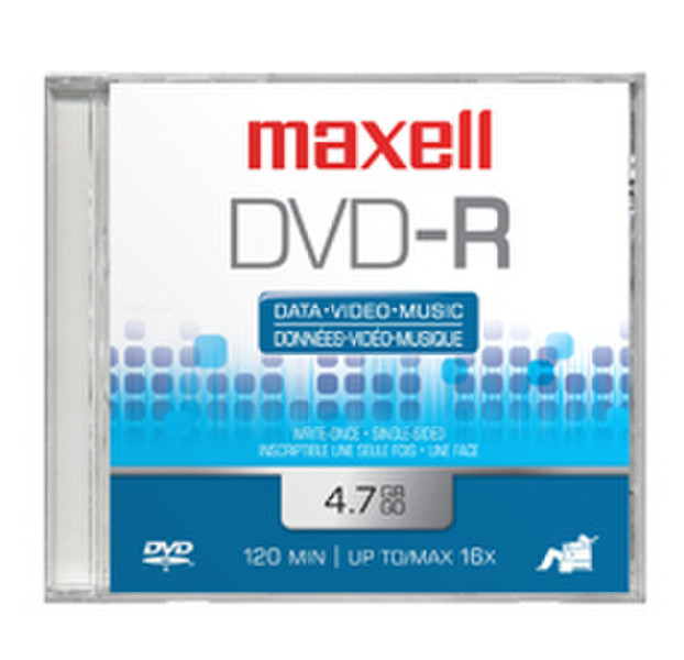 Maxell 276082 4.7ГБ DVD-R 1шт чистый DVD