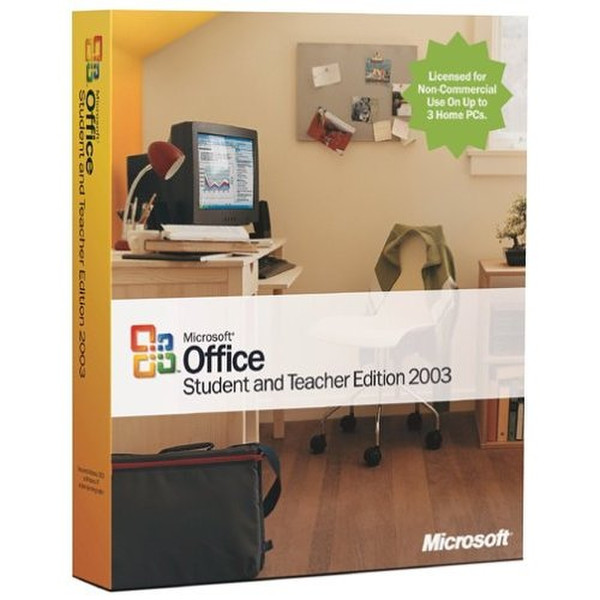 Microsoft Office Student and Teacher Edition 2003 + LifeCam VX-3000 1пользов. DUT