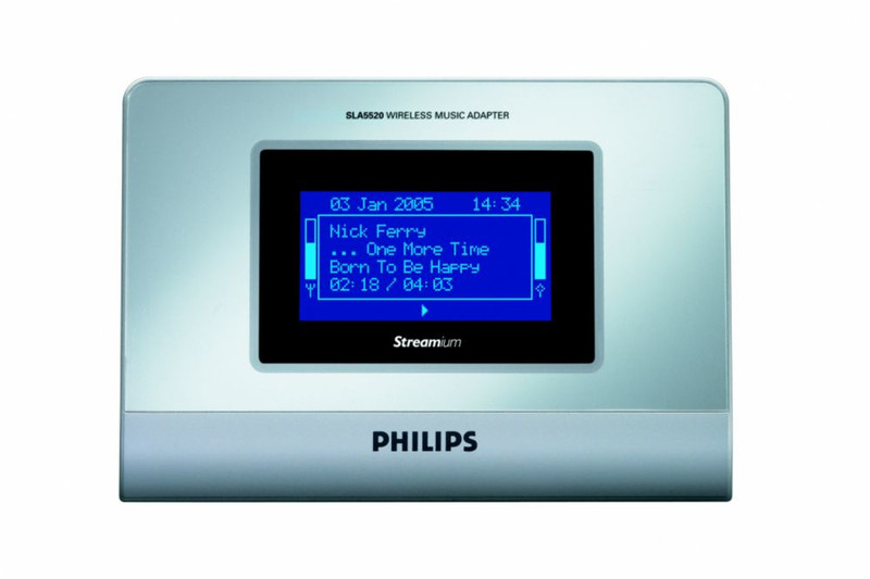 Philips Streamium SLA5520/00 Silver digital media player