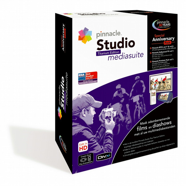 Pinnacle Studio Media Suite Titanium Edition Anniversary Pack, NL