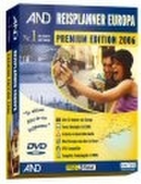 AND Reisplanner Europa Premium Edition 2006