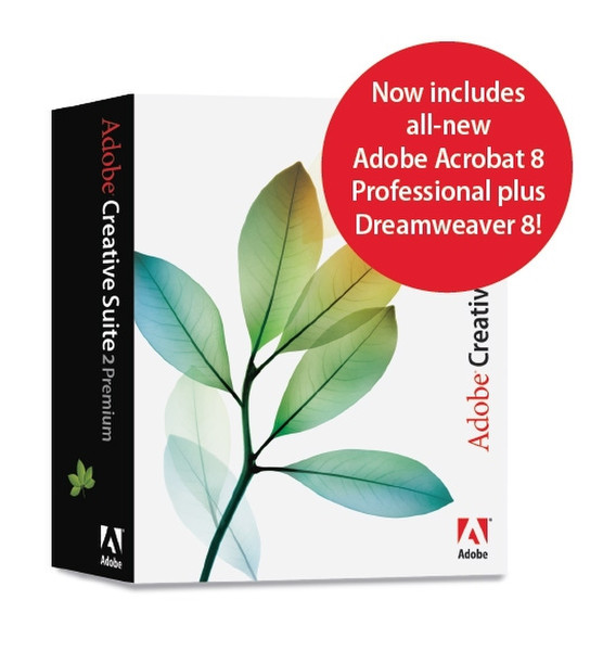 Adobe Creative Suite ® Premium 2.3 Upgrade. Mac. 1Benutzer Deutsch