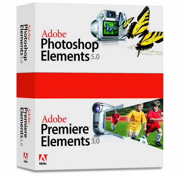 Adobe Photoshop Elements + Premiere Elements Photoshop® 5.0 + Premiere® Elements 3.0. Reseller