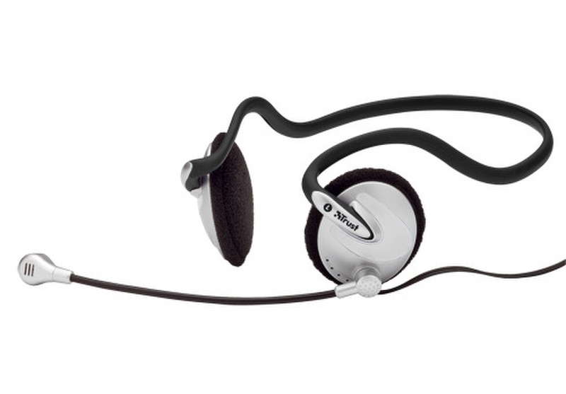 Trust MultiColour Headset HS-2250 Black,Silver Supraaural headphone