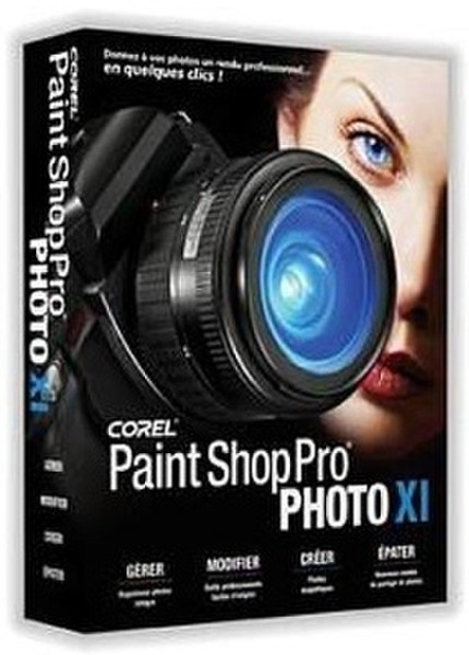 Corel Paint Shop Pro Photo XI, FR, CD, Win32