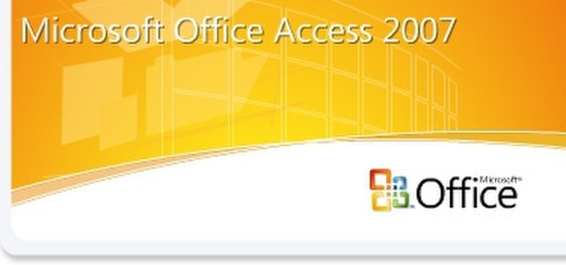 Microsoft Access 2007. Academic lisence