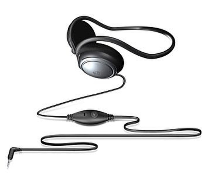 Sennheiser Stereo Headsets for Mobile Phone MM30 Binaural Verkabelt Schwarz, Silber Mobiles Headset